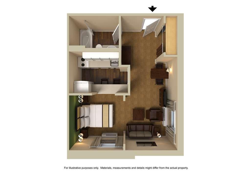 Extended Stay America Suites - Cleveland - Great Northern Mall North Olmsted Chambre photo